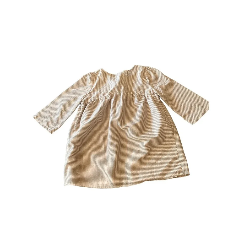 Hayden Girls Brown Striped‎ Front Tie Swim Cover Up Size 11-12